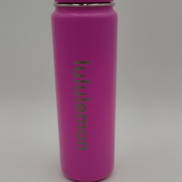 lululemon athletica Other - lululemon athletica Hot Pink Water Bottle 24oz